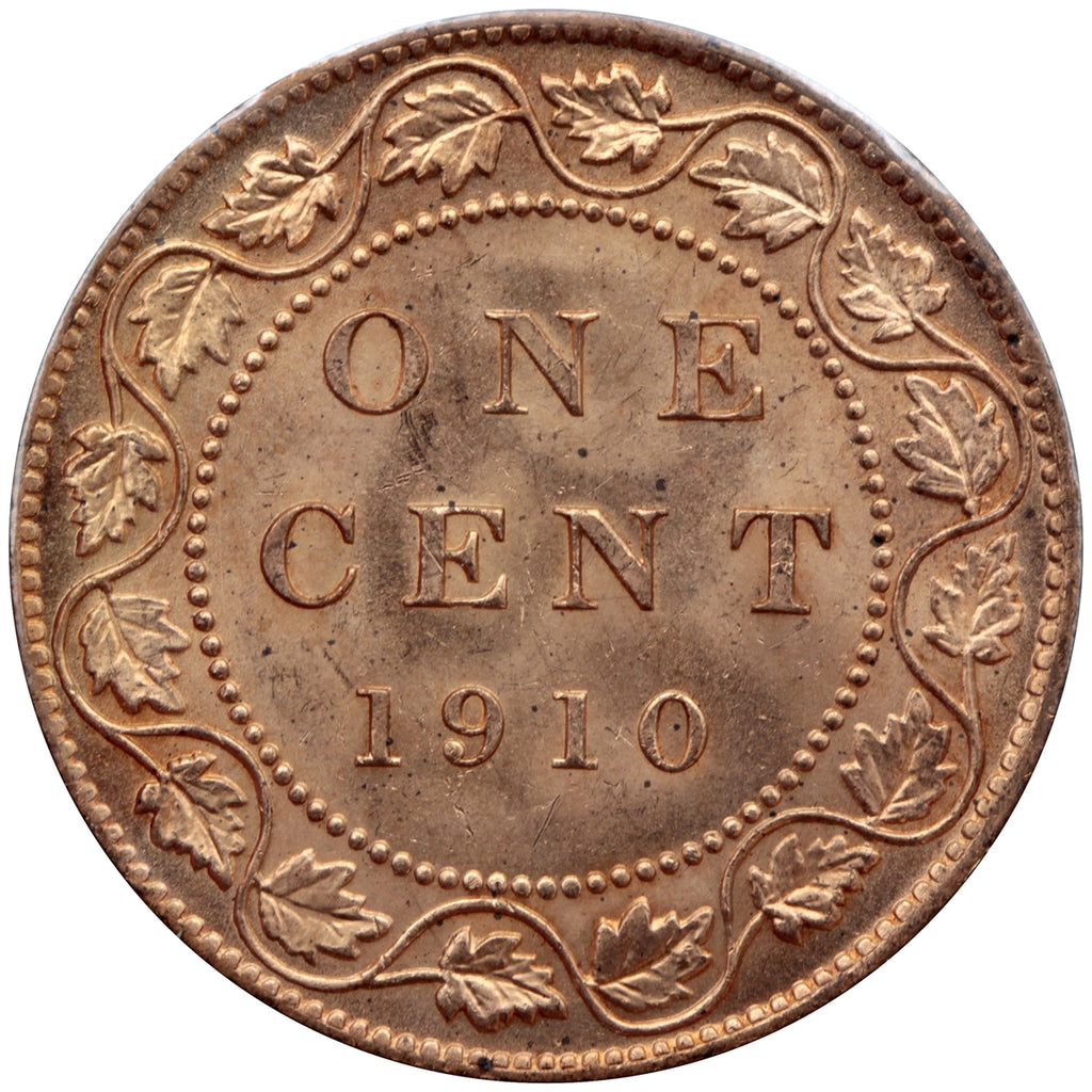 1910 Canada 1-cent Gem Brilliant Uncirculated (MS65) $