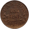 1934 Canada 1-cent Brilliant Uncirculated (MS63) Red & Brown