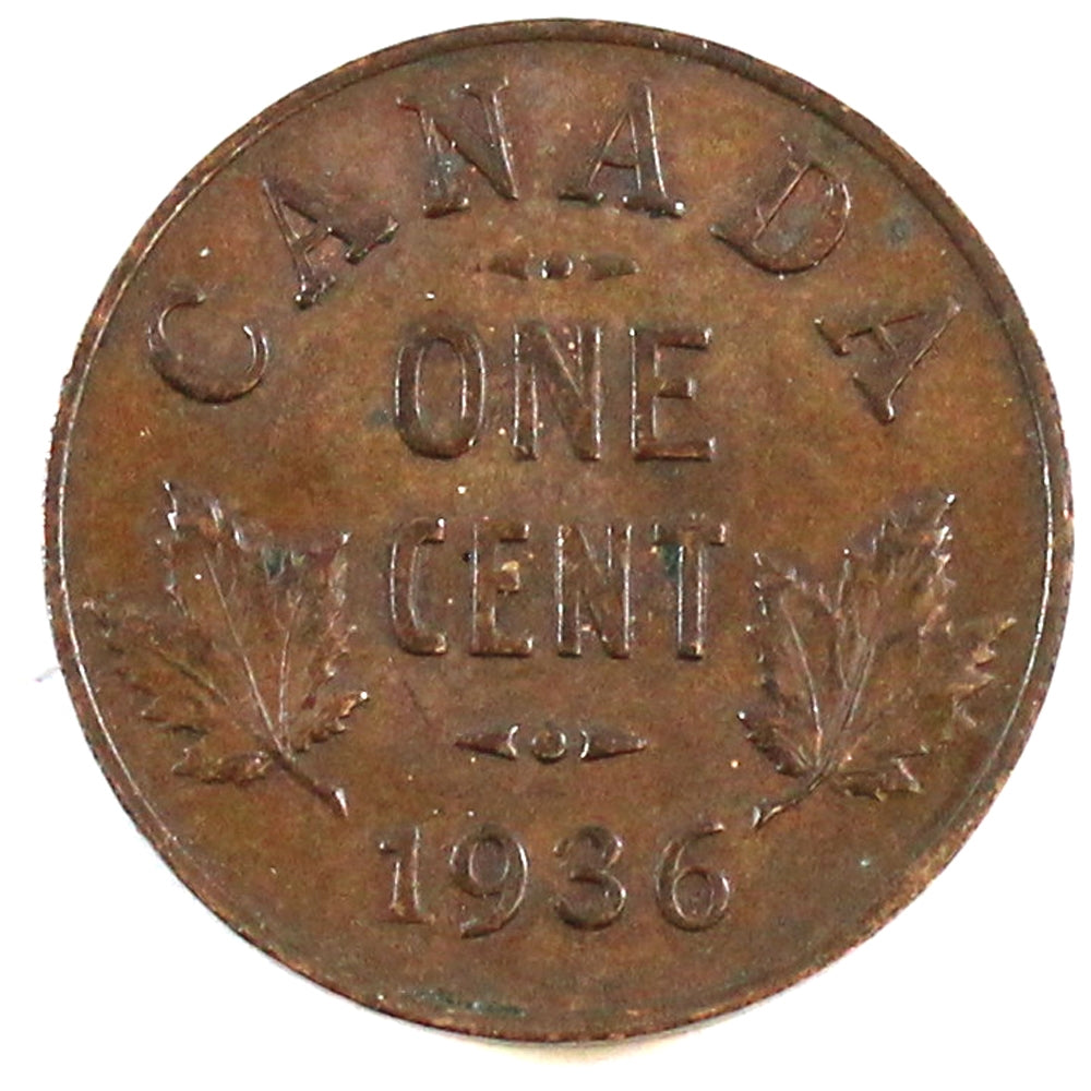 1936 Canada 1-cent Uncirculated (MS-60)