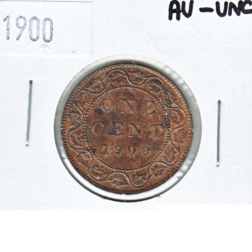 1900 Canada 1-cent AU-UNC (AU55) $
