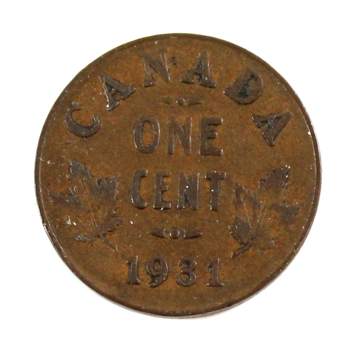 1931 Canada 1-cent G-VG (G6)