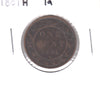 1881H Obv. 1a Canada 1-cent VG-F (VG10)