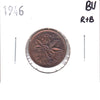 1946 Canada 1-cent Brilliant Uncirculated R & B (MS63