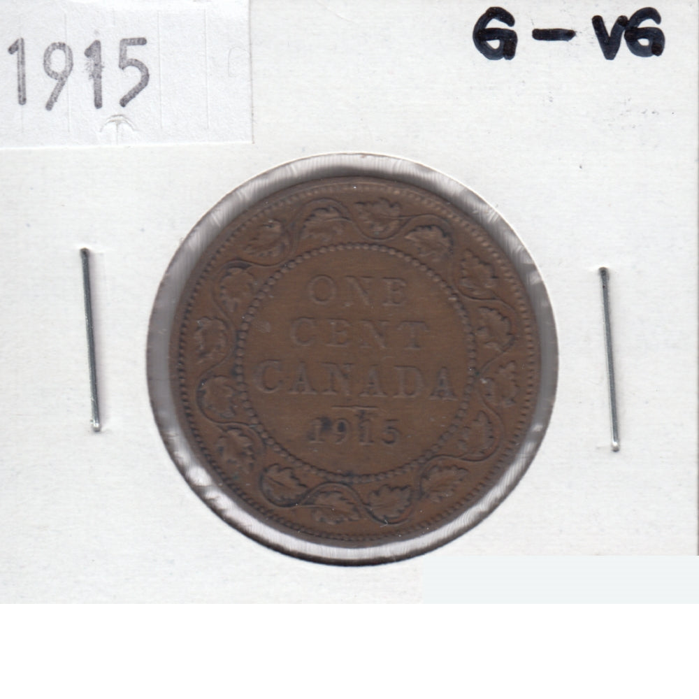 1915 Canada 1-cent G-VG (G6)