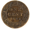 1892 Obv. 2 Canada 1-cent Extra Fine (EF40) $