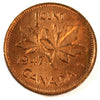 1947 Maple Leaf Canada 1-cent Choice Brilliant Uncirculated (MS64)