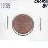1935 Canada 1-cent Choice Brilliant Uncirculated (MS64) $