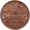 1936 Canada 1-cent Choice Brilliant Uncirculated (MS64) $
