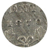 1870 Wide 0 Canada 10-cents Very Fine (VF-20) $