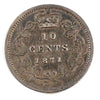 1871H Canada 10-cents VF-EF (VF30) $