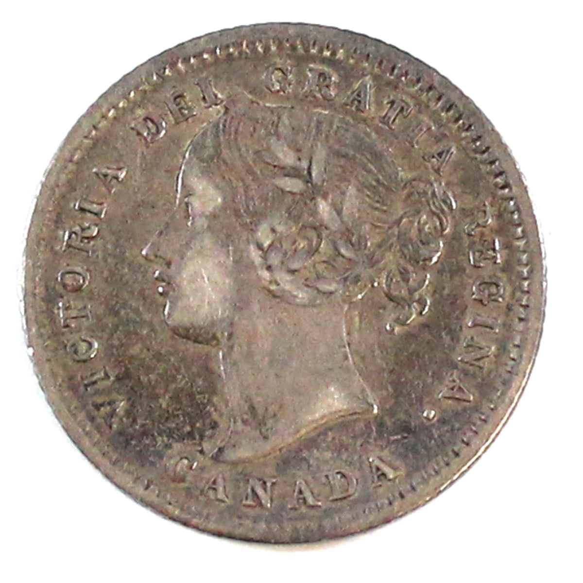 1871H Canada 10-cents VF-EF (VF30) $