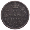 1874H Canada 10-cents Fine (F12)