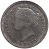 1880H Obv. 2 Canada 10-cents VG-F (VG10) $