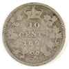 1891 22 Leaves Canada 10-cents Good (G-4)