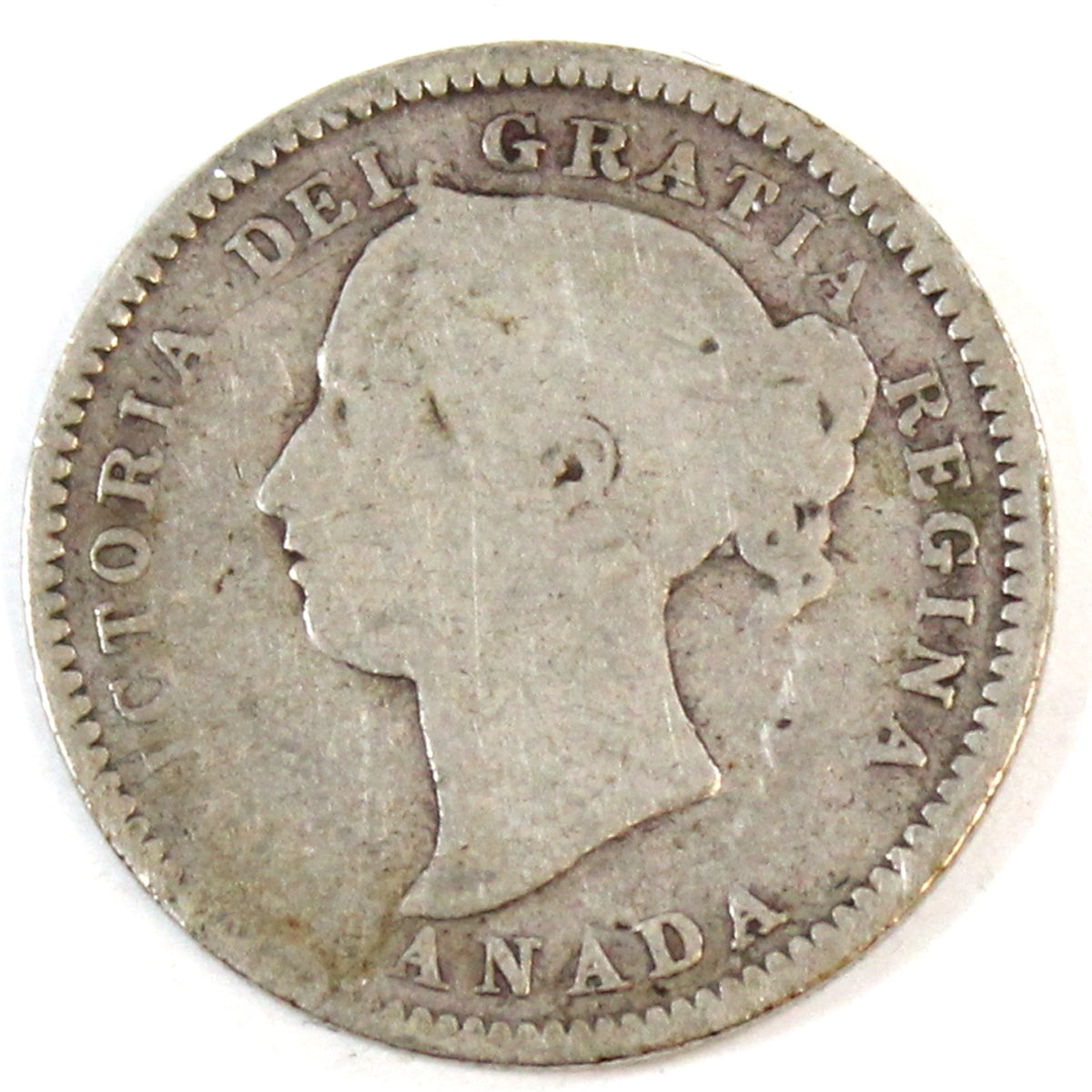 1891 22 Leaves Canada 10-cents Good (G-4)