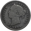 1893 Flat Top 3 Obv. 6 Canada 10-cents Very Good (VG-8) $