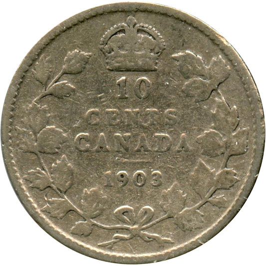 1903 Canada 10-cents Good (G4)