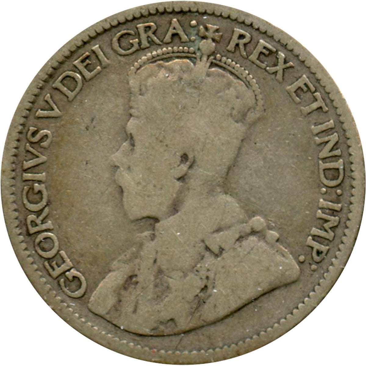 1913 Canada 10-cents Good (G4)