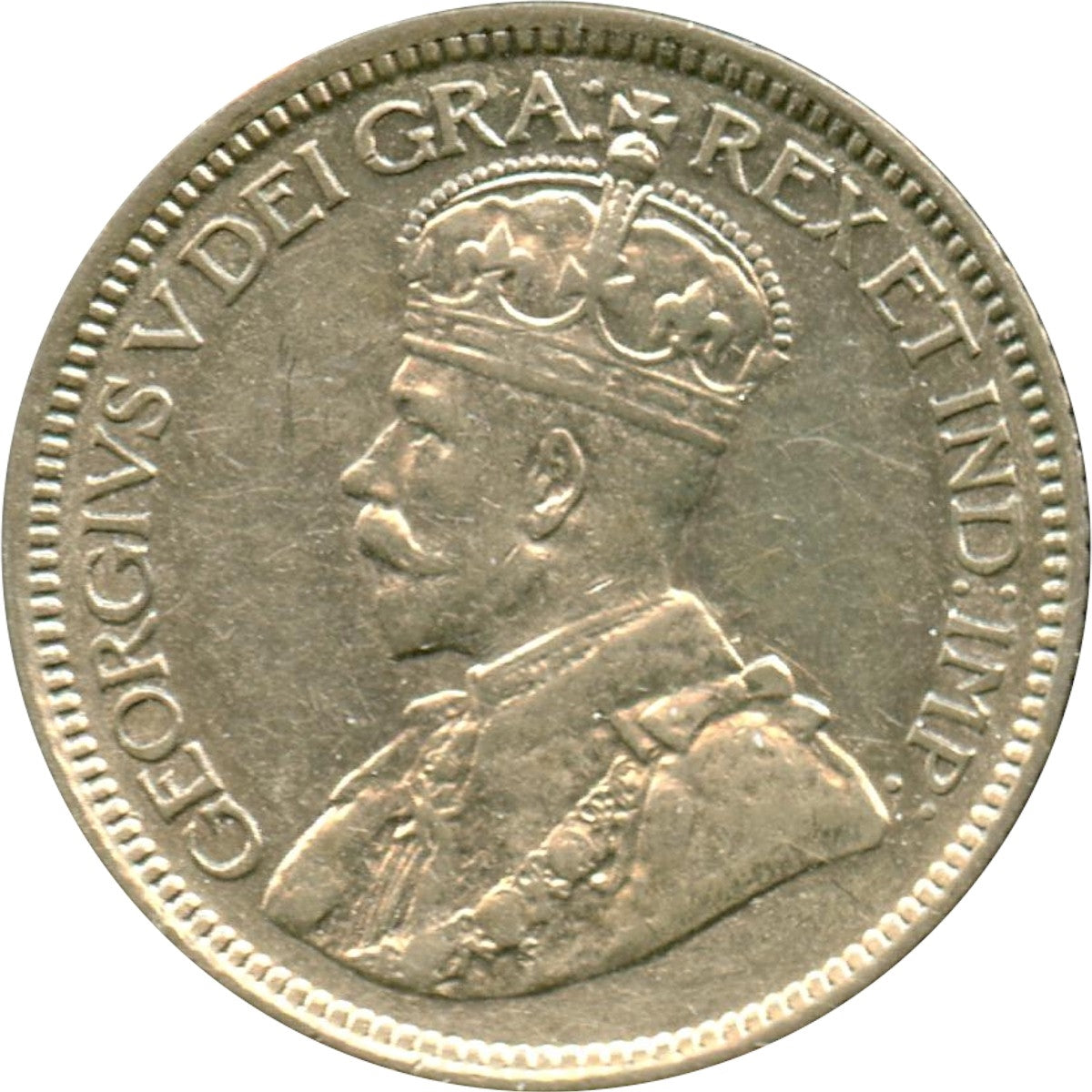 1914 Canada 10-cents VF-EF (VF-30)