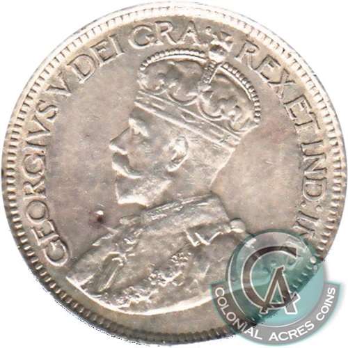 1921 Canada 10-cents EF-AU (EF45)