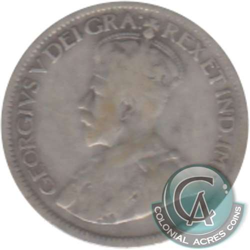1933 Canada 10-cents Very Good (VG-8)