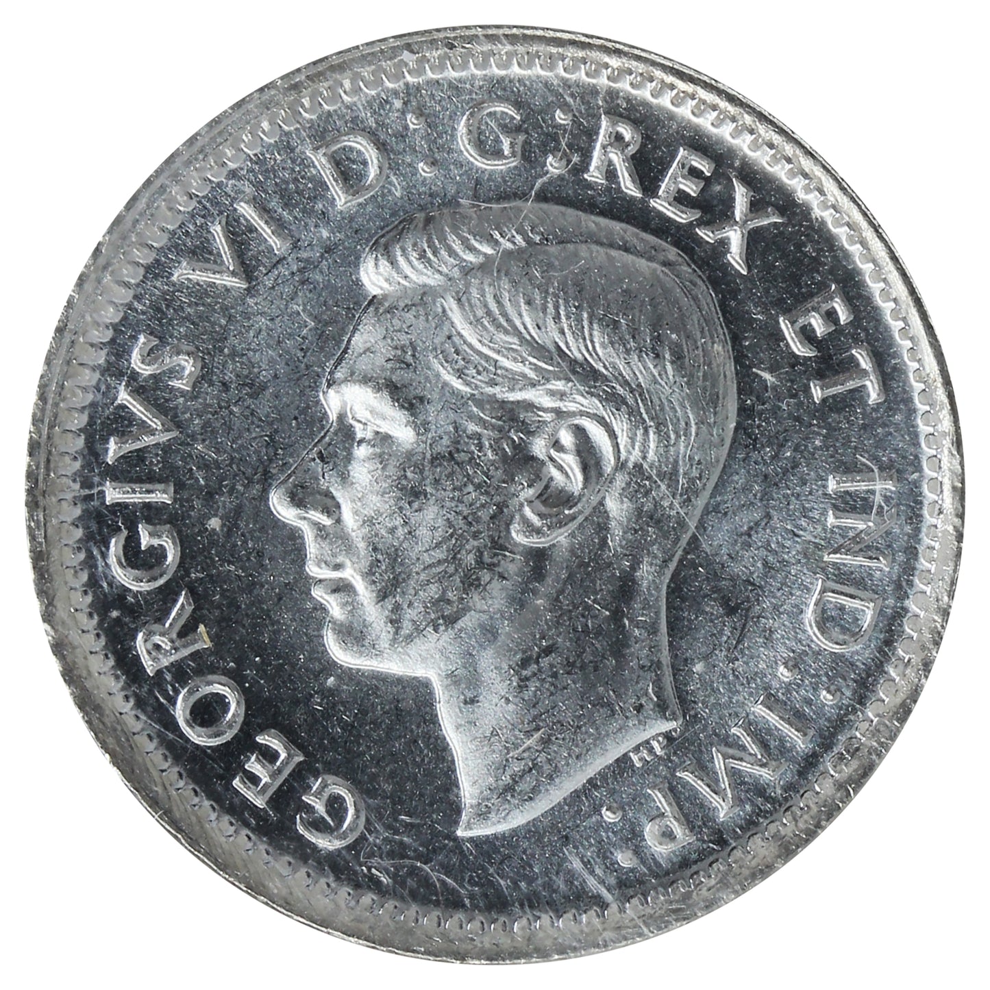 1943 Canada 10-cents ICCS Certified MS64