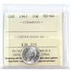 1947 Canada 10-cents ICCS Certified MS-64