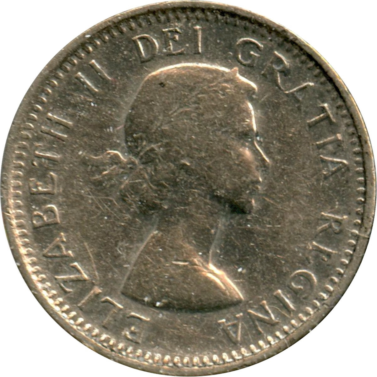 1953 SS Canada 10-cents Circulated
