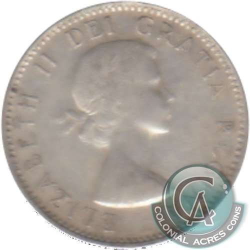 1956 Dot Canada 10-cents F-VF (F15)