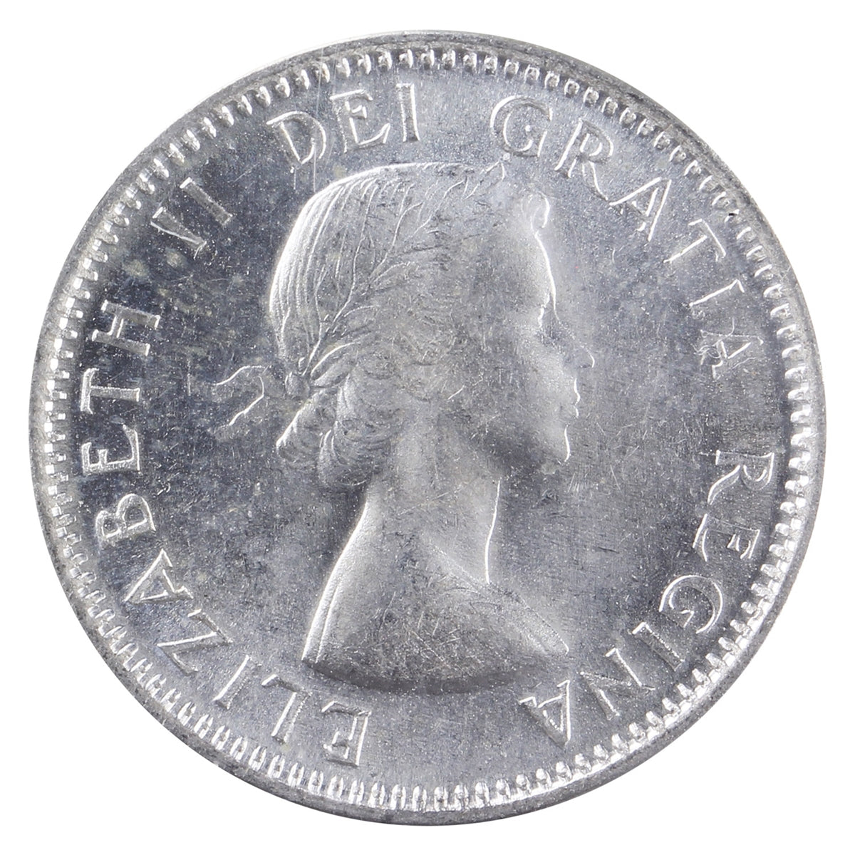 1956 Dot Canada 10-cents ICCS Certified MS63