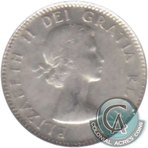 1956 Dot Canada 10-cents Very Fine (VF20)