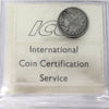 1870 Wide O Canada 10-cents ICCS Certified G-4