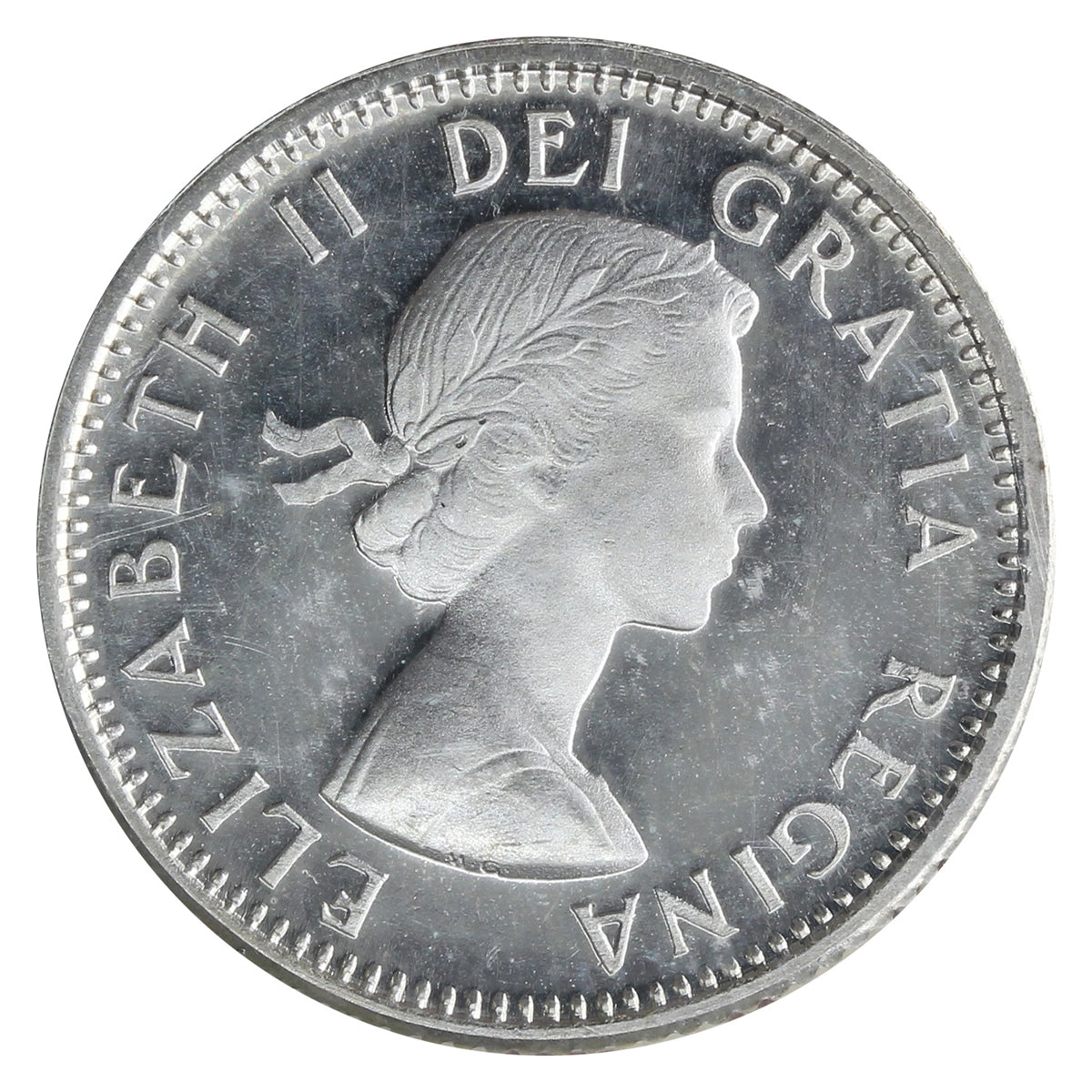 1958 Canada 10-cents ICCS Certified PL-65 Heavy Cameo