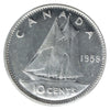 1958 Canada 10-cents ICCS Certified PL-65 Heavy Cameo