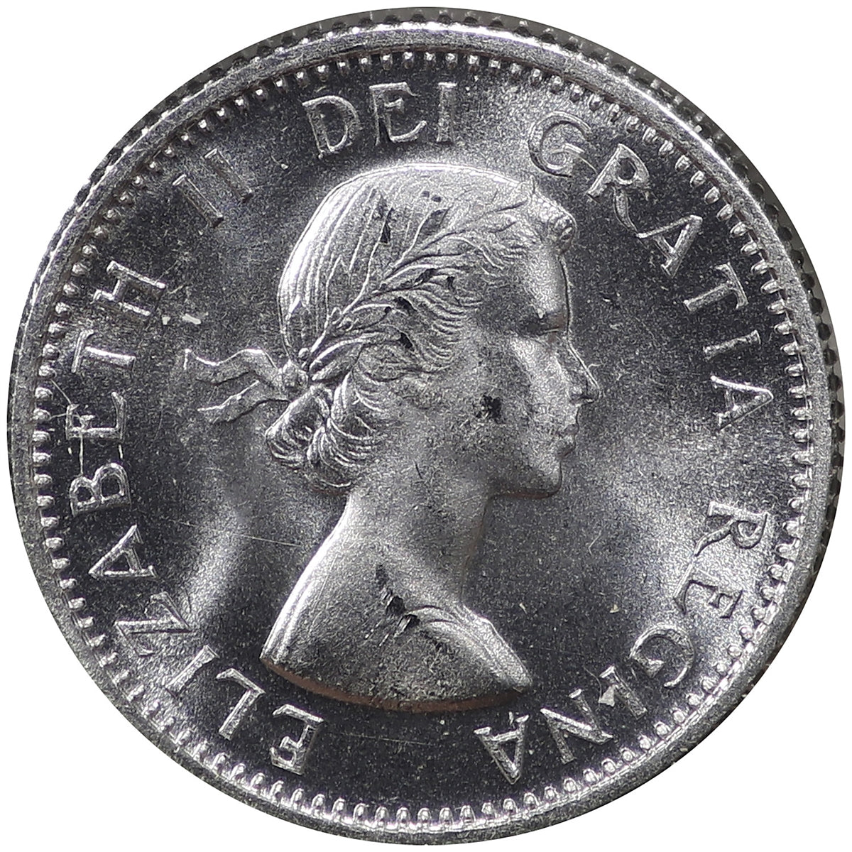 1963 Canada 10-cents Choice Brilliant Uncirculated (MS64)