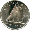 1965 Canada 10-cents Choice Brilliant Uncirculated (MS64)