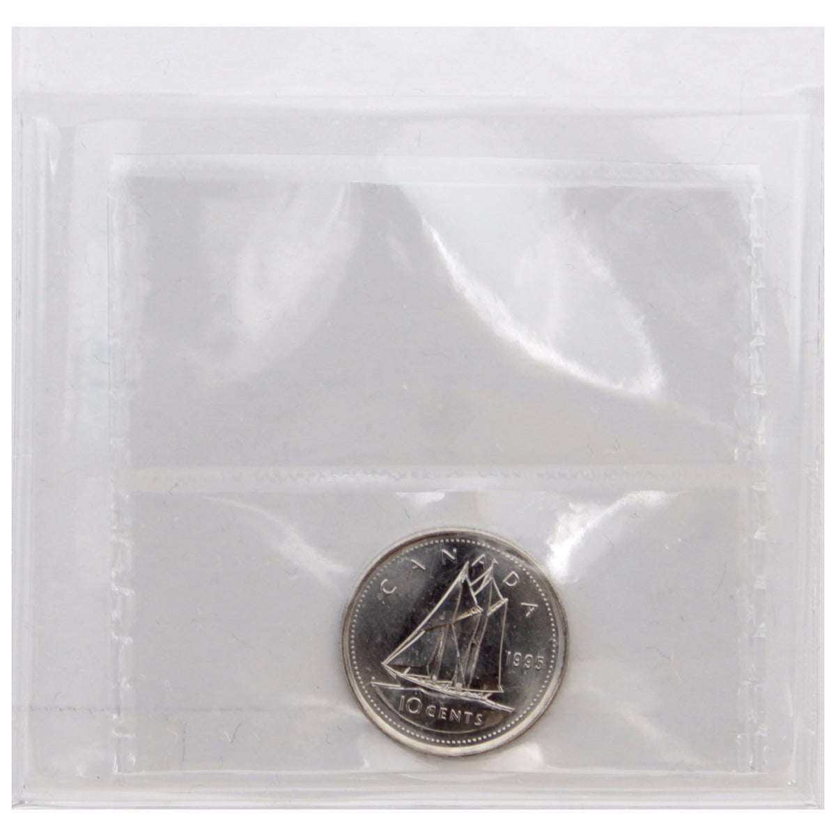 1995 Canada 10-cents ICCS Certified MS-65