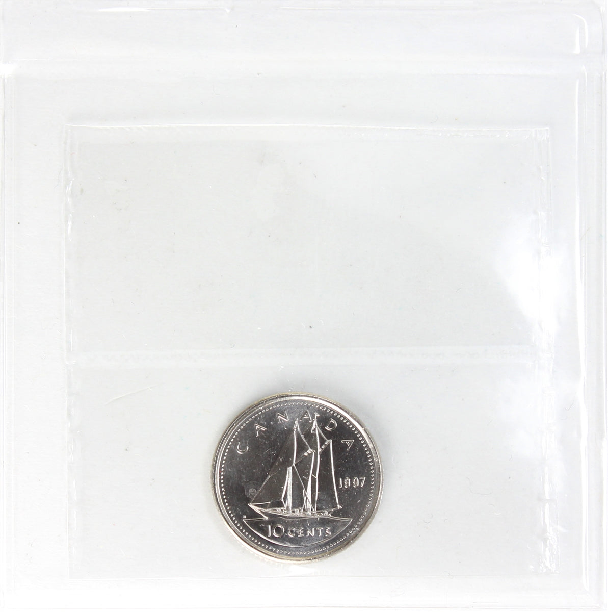 1997 Canada 10-cents ICCS Certified MS-65