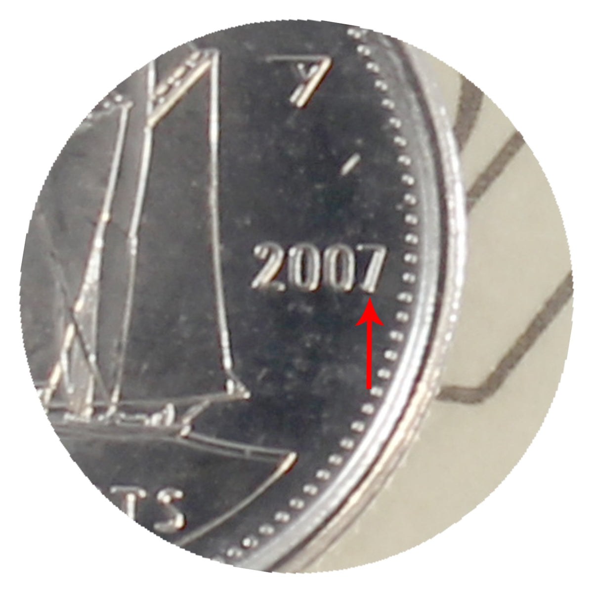 2007 Straight 7 Canada 10-cents ICCS Certified MS-66