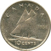 1958 Canada 10-cents EF-AU (EF45)