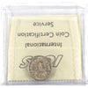 1920 Canada 10-cents ICCS Certified AU55