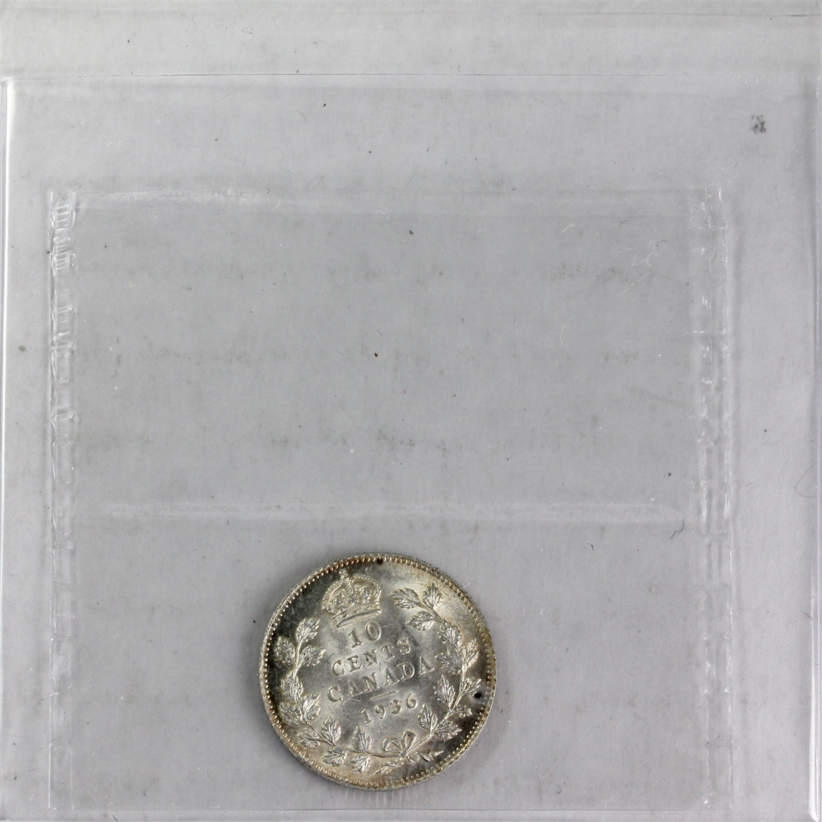 1936 Canada 10-cents ICCS Certified MS62