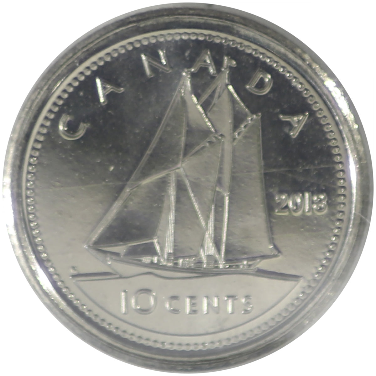 2018 Canada 10-cents ICCS Certified MS67