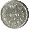 1898 Obv. 6 Canada 10-cents ICCS Certified EF40