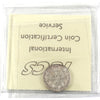 1911 Canada 10-cents ICCS Certified AU55