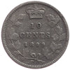 1899 Small 9's Canada 10-cents Very Good (VG-8)