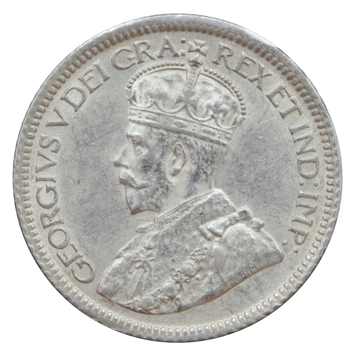 1936 Bar Canada 10-cent Almost Uncirculated (AU50) $