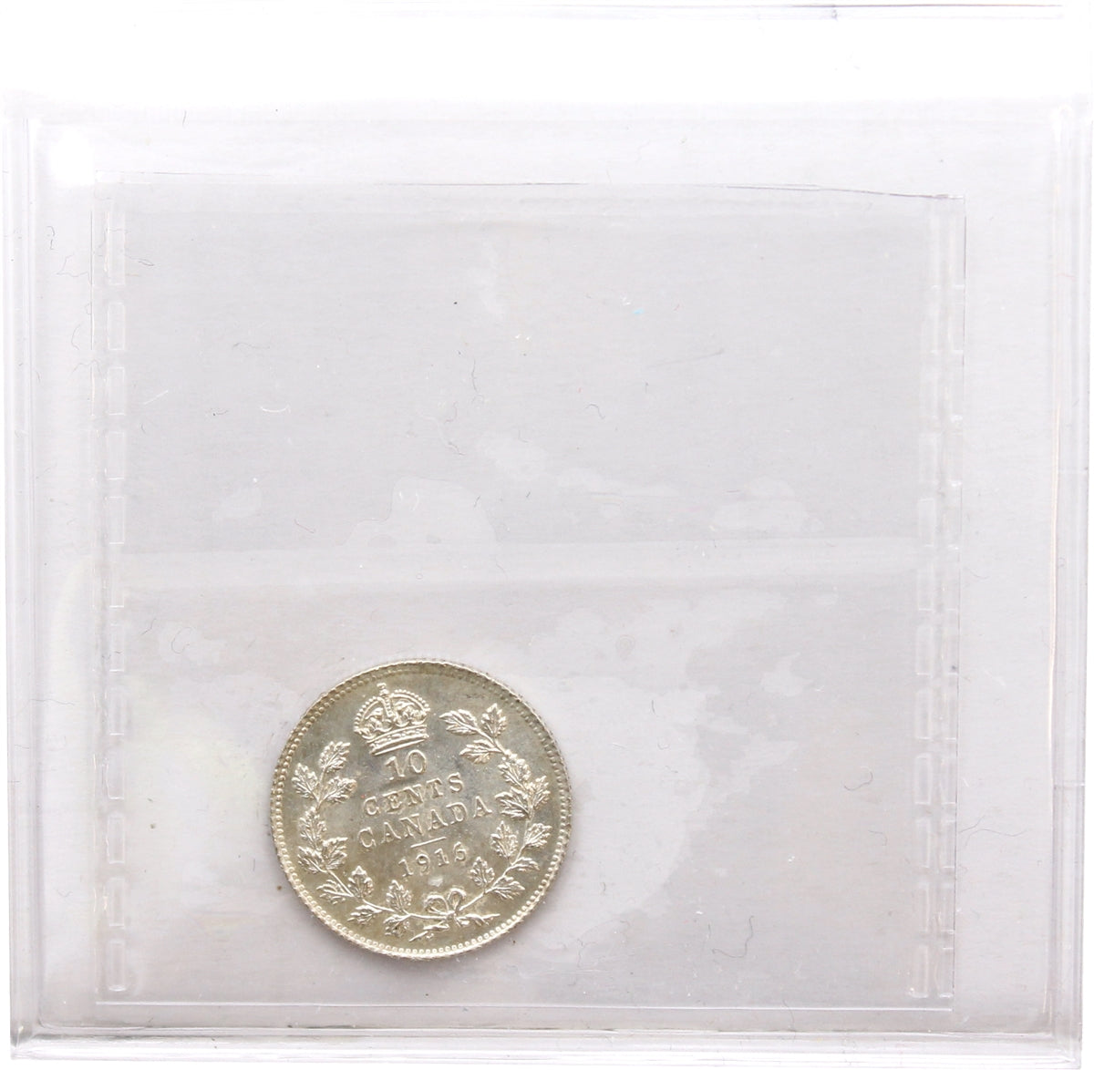 1916 Canada 10-cents ICCS Certified MS63