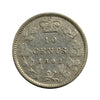 1892 Obv. 5 Canada 10-cents VF-EF (VF30) $