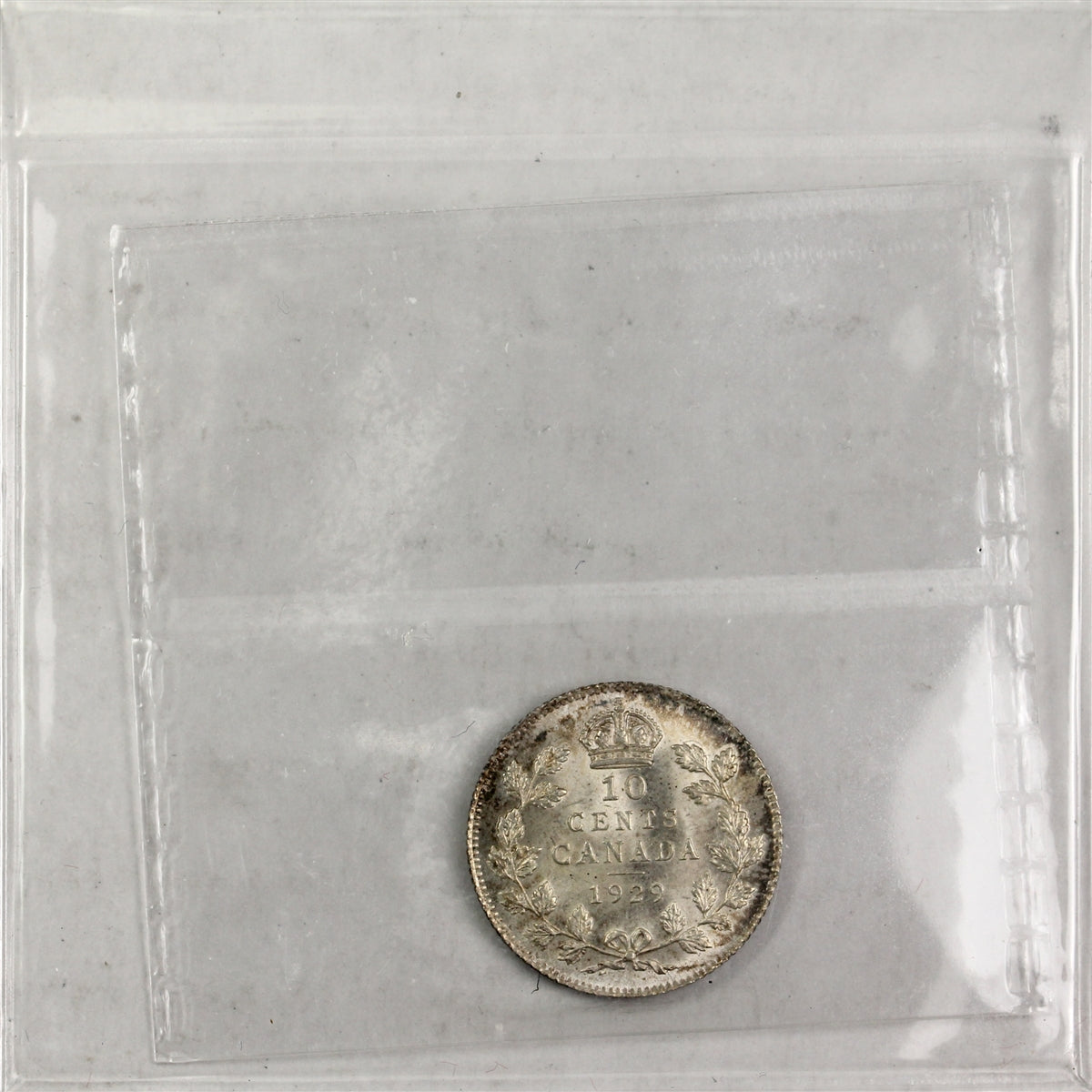1929 Canada 10-cents ICCS Certified MS63